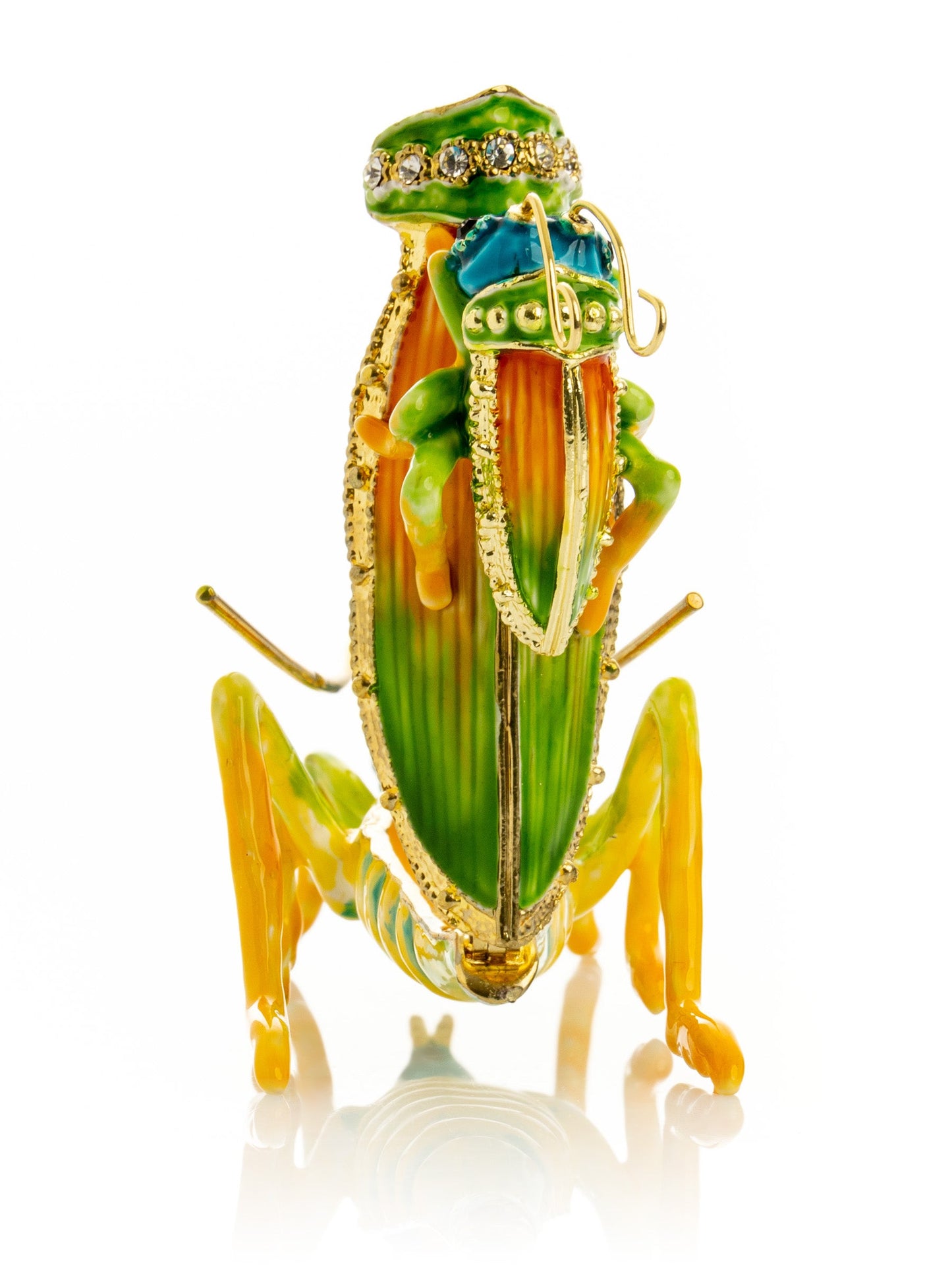 Keren Kopal Grasshopper with baby on the back