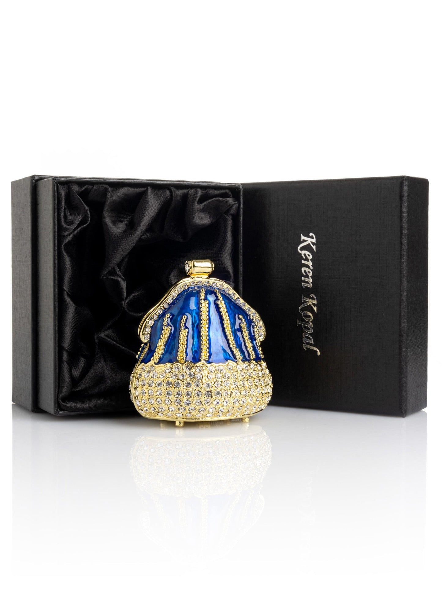 Keren Kopal Golden Blue Purse