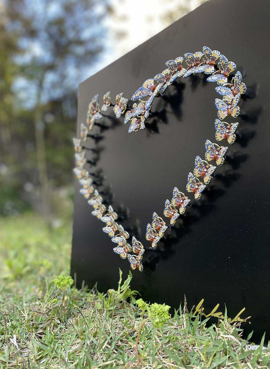 Keren Kopal Heart of Love and Life Wall Art Black