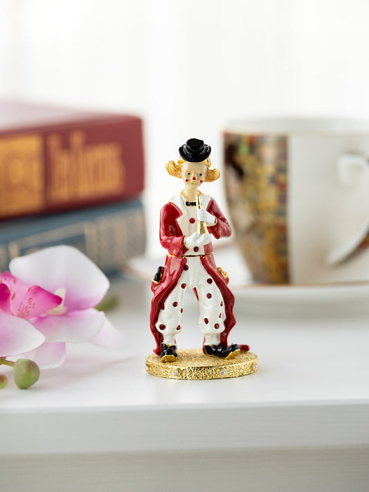 Keren Kopal Circus Clown Playing the Trumpet