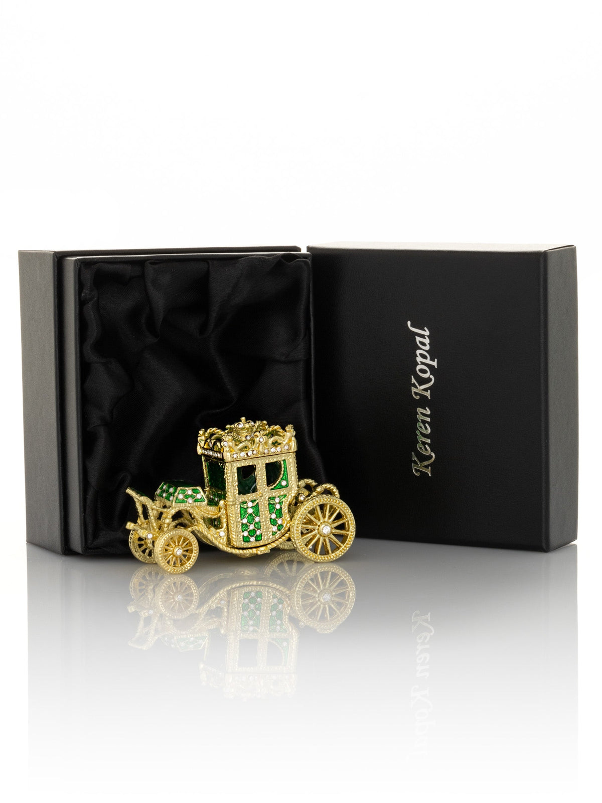 Keren Kopal Gold & Green Carriage