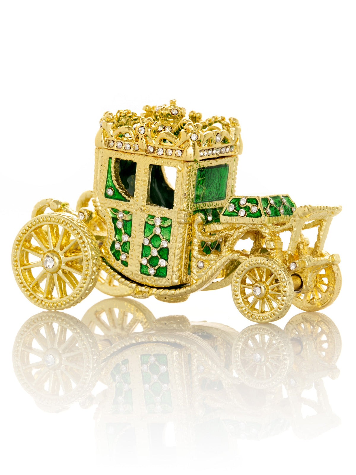 Keren Kopal Gold & Green Carriage
