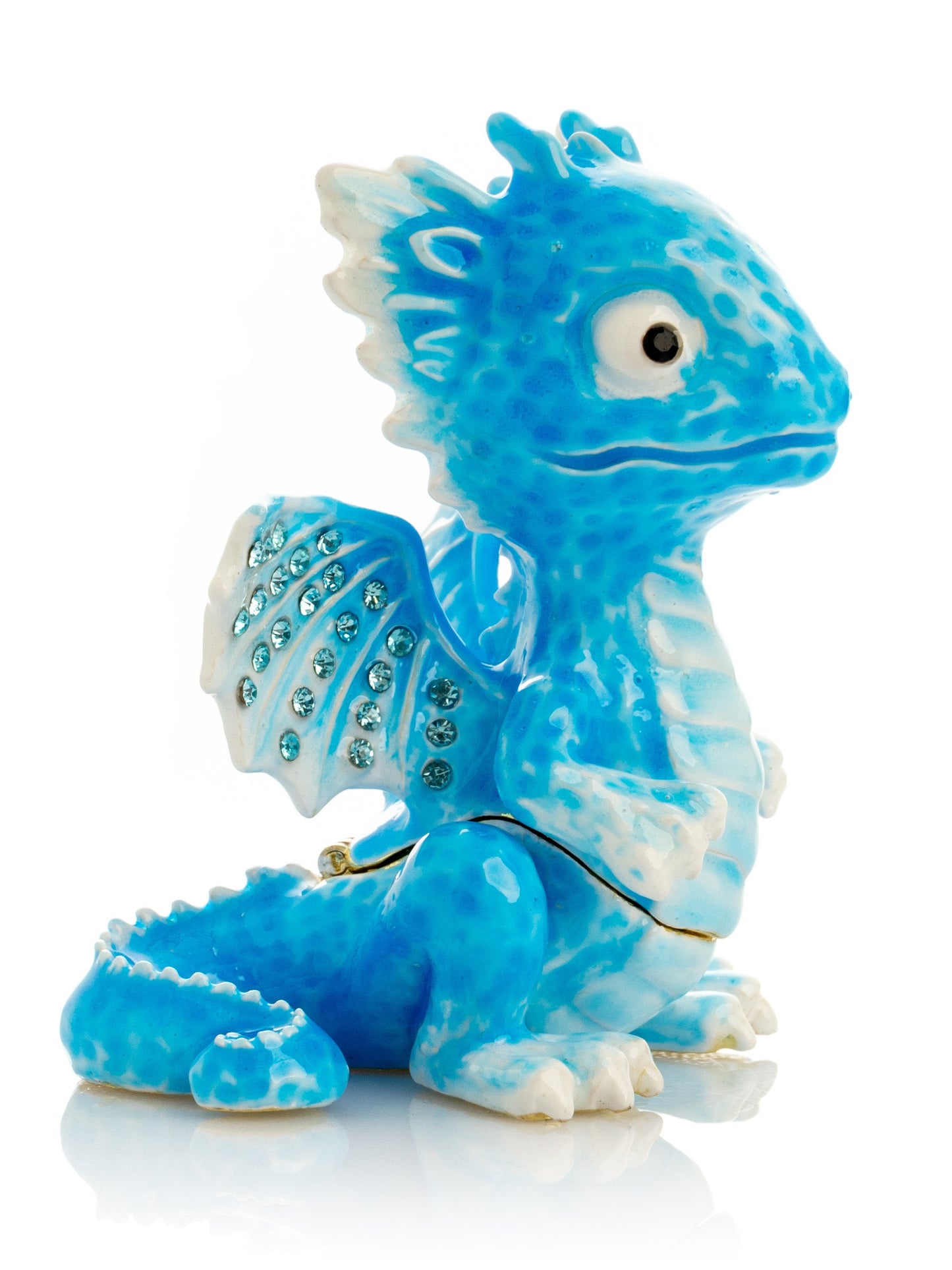 Keren Kopal Cute Blue Chinese Dragon