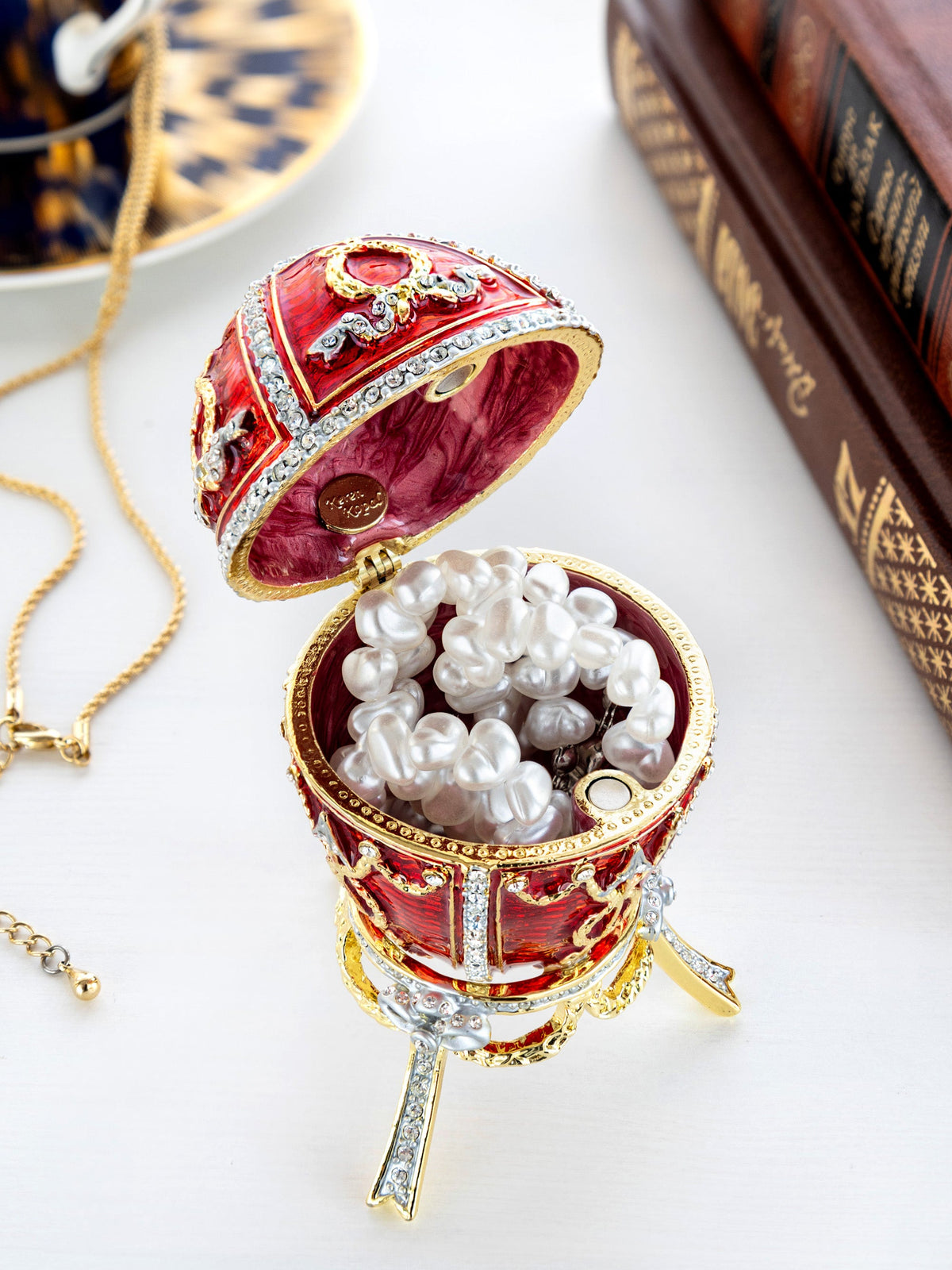 Keren Kopal Red Faberge Egg