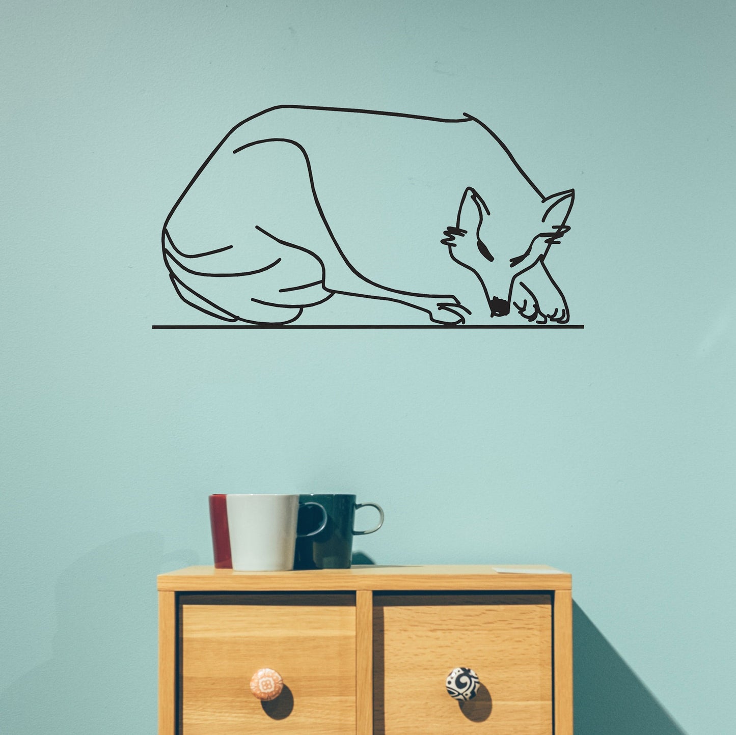 Artori | ונטיק ארט - רישמום הופכים לפסלים - שועל