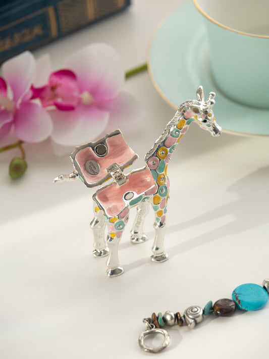 Keren Kopal Colorful Giraffe Trinket Box