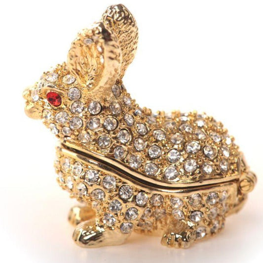 Keren Kopal Golden Rabbit with Red Eyes