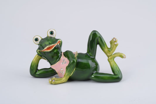 Keren Kopal Gymnastic Frog with a Pink Shirt