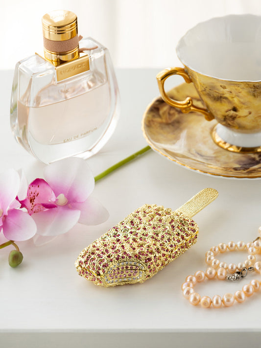 Keren Kopal Golden ice-cream Ice Pop Trinket Box