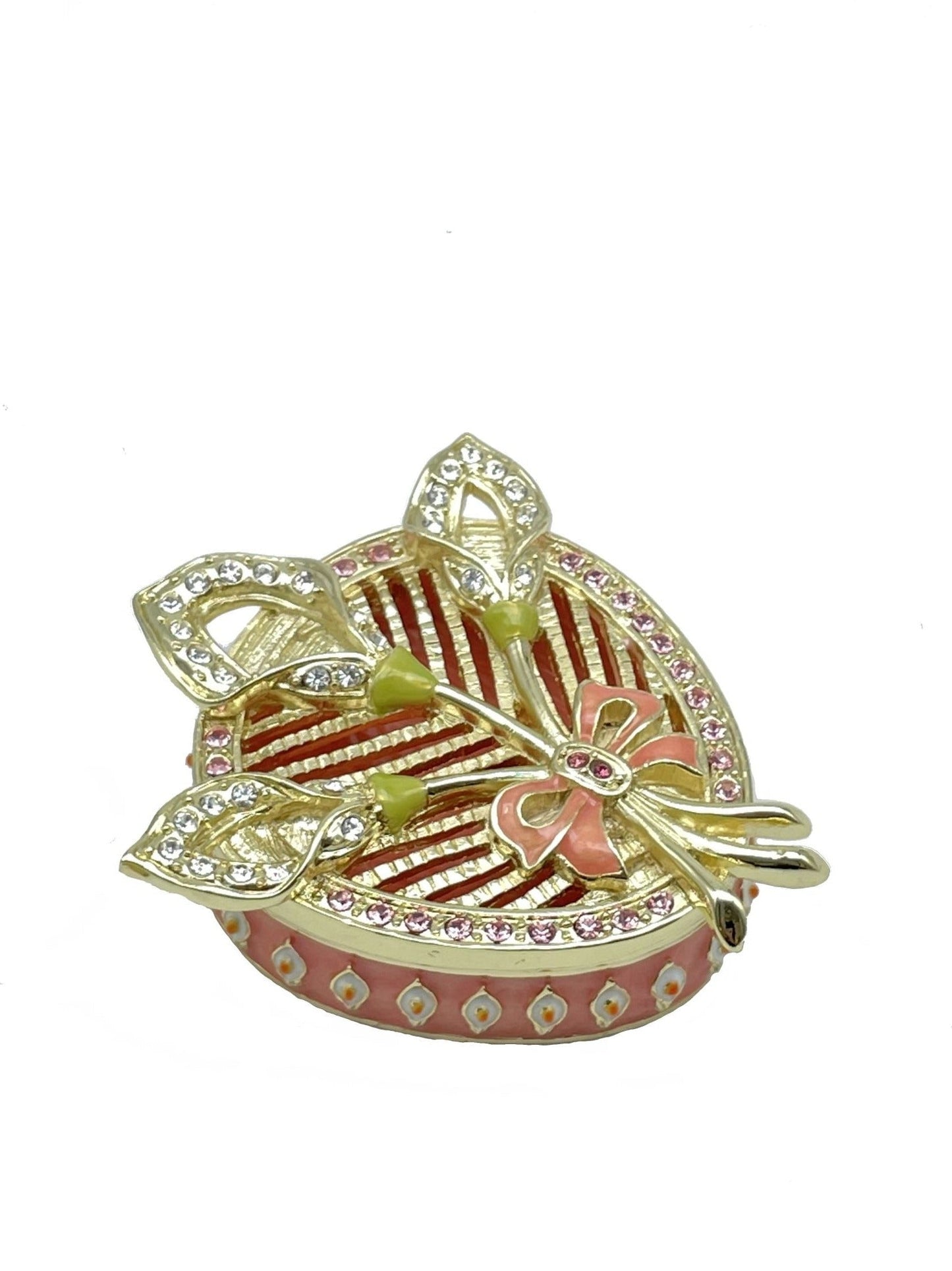Keren Kopal Pink Beautiful Decorated Trinket Box