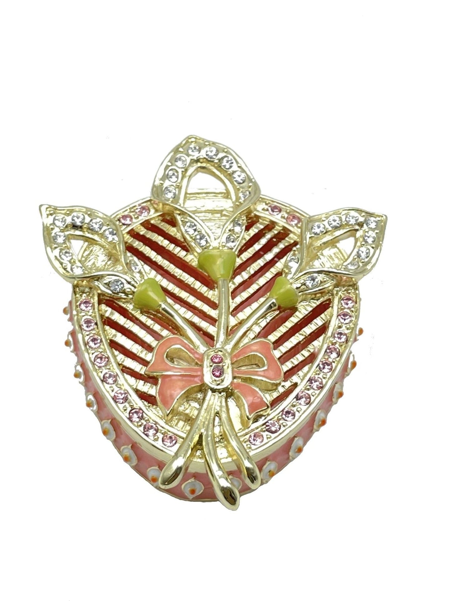 Keren Kopal Pink Beautiful Decorated Trinket Box