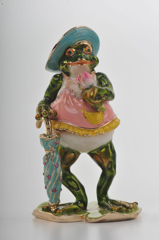 Keren Kopal Lady Frog in a Pink Dress