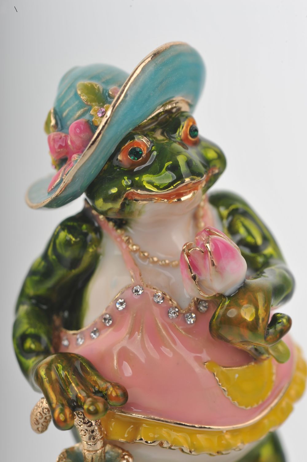 Keren Kopal Lady Frog in a Pink Dress
