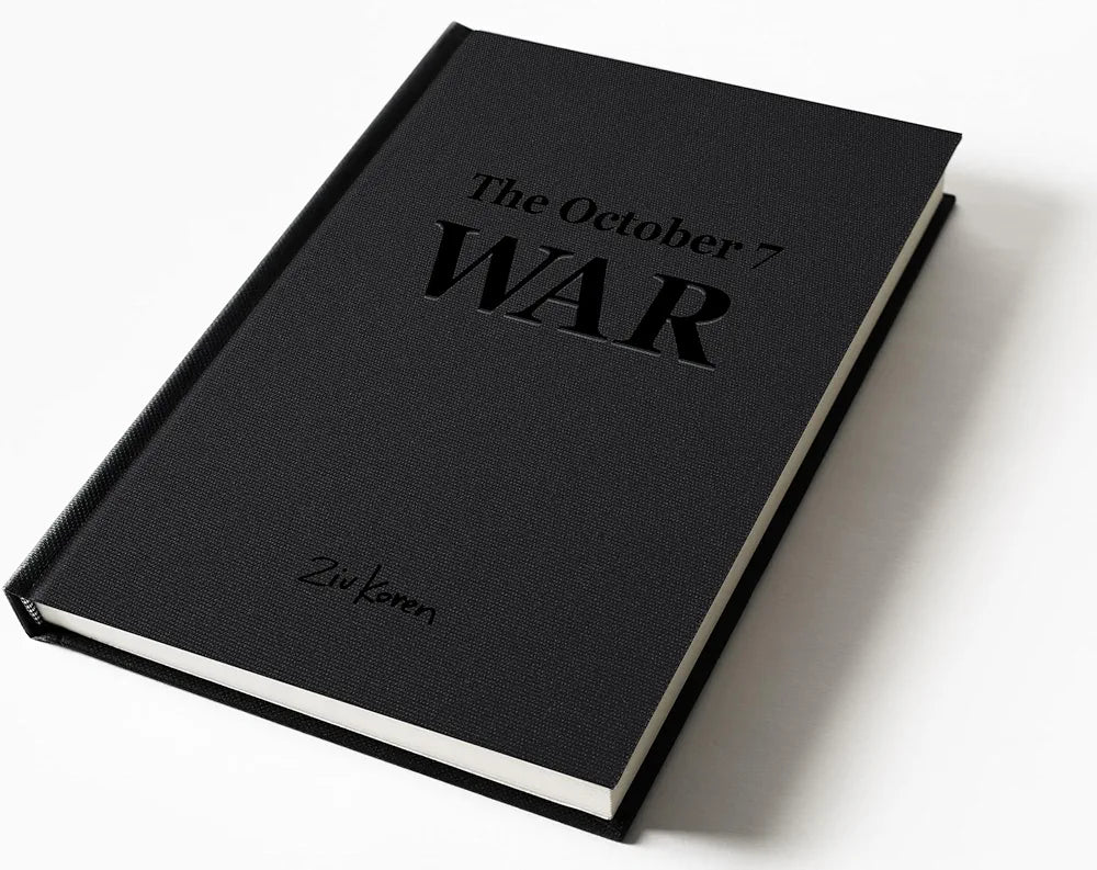 On the seventh of October at 06:29, Ziv Koren, the press photographer, jumped on his motorcycle and drove south to document the events. Since then, he hasn't stopped for a moment. The result is the book "Seventh of October", perhaps the most comprehensive and in-depth documentation of the war to date
The book consists of 400 out of 3000 selected photos, and includes texts written by Ziv Koren and other authors including Dani Kushmaro, Haim Yelin, Miya Shem and more