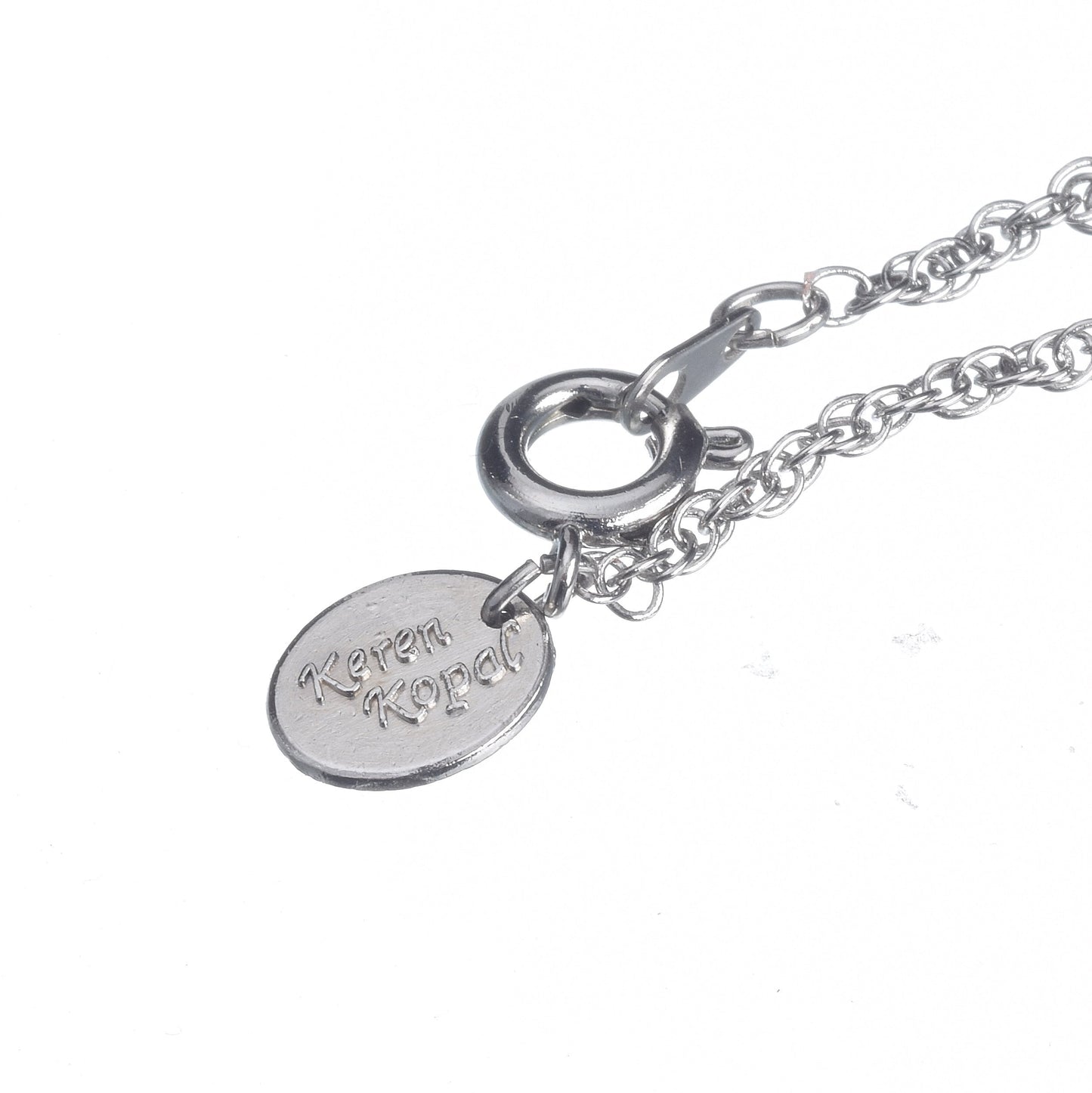 Keren Kopal Purple Egg Pendant Necklace