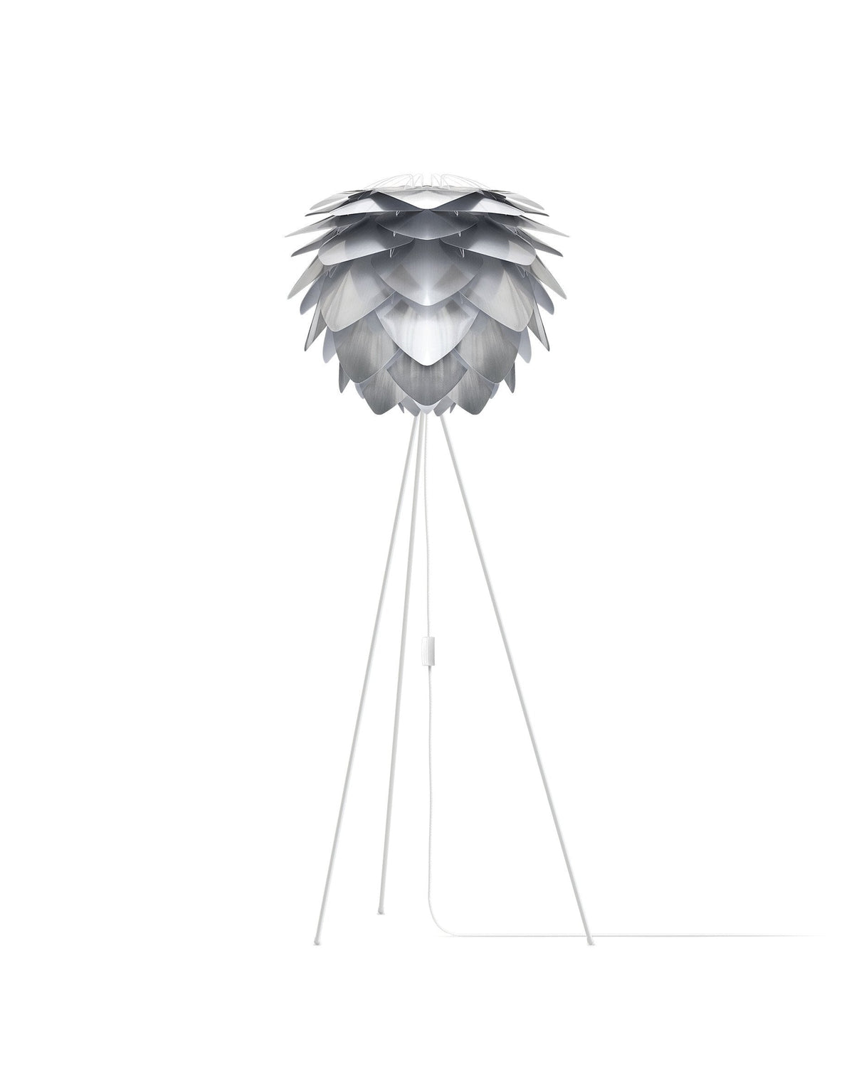 Vita Lighting | Large Silvia Silver Pendant Shade