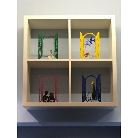 דוד גרשטיין | חלון פרפרים אביבי