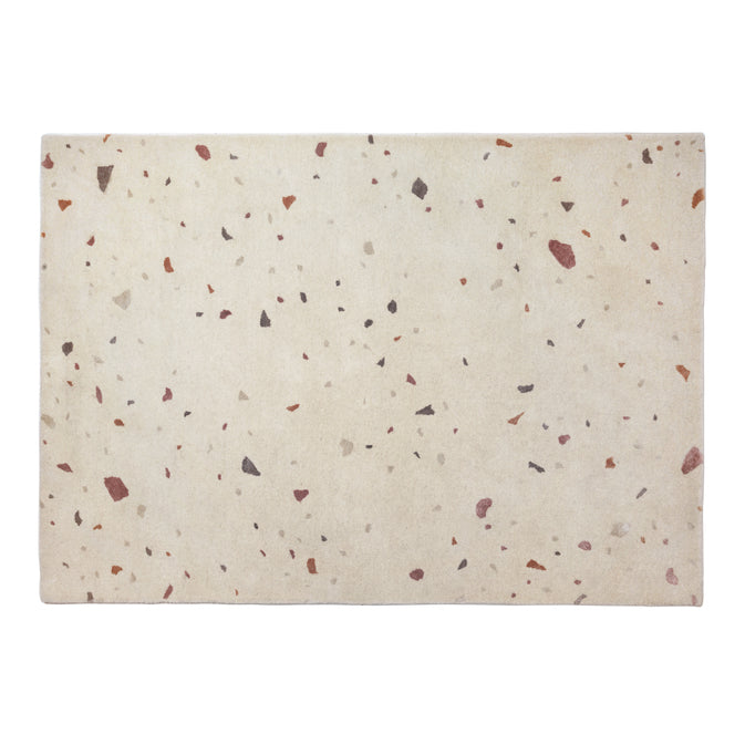 Broste Copenhagen | קרם TERAZZO שטיח צמר