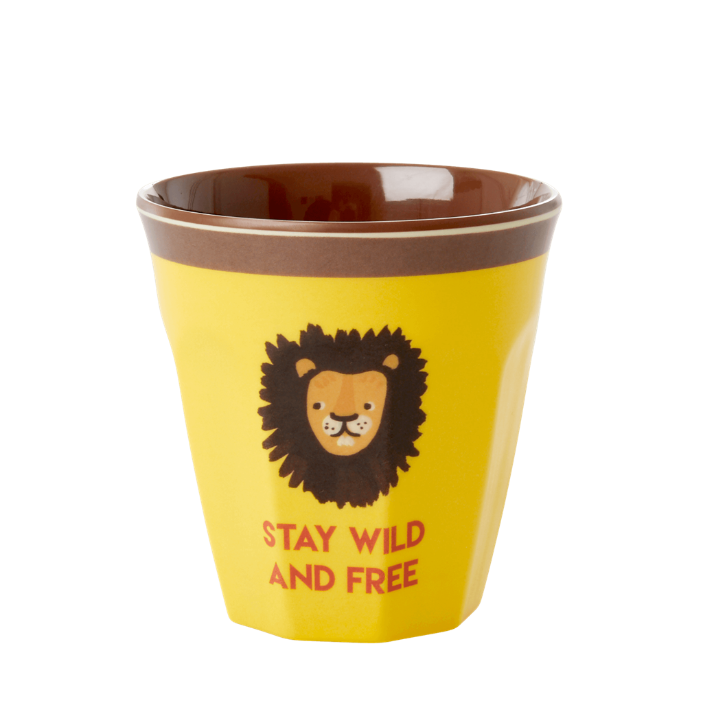 Rice DK Set of 6 Small 'Jungle' Melamine Cups