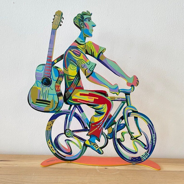 דוד גרשטיין | רוכב עם גיטרה