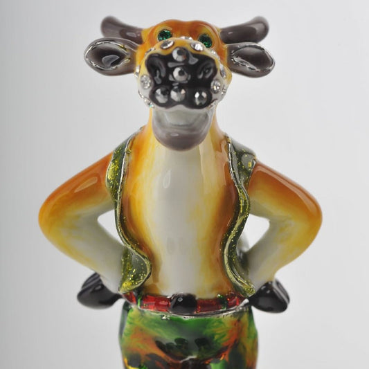 Standing Bull with Green Pants - Exquisite Decor