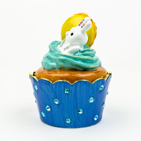 Keren Kopal Rabbit on Cupcake