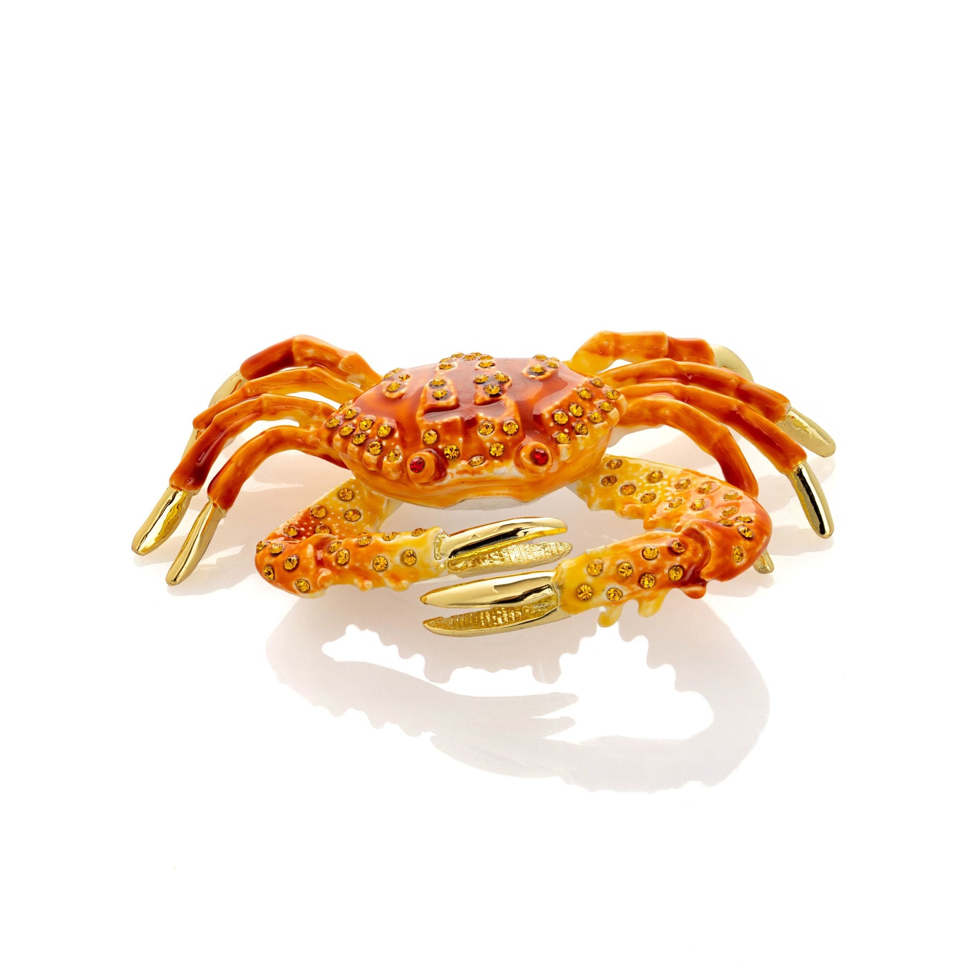 Orange Crab trinket box - Exquisite Decor