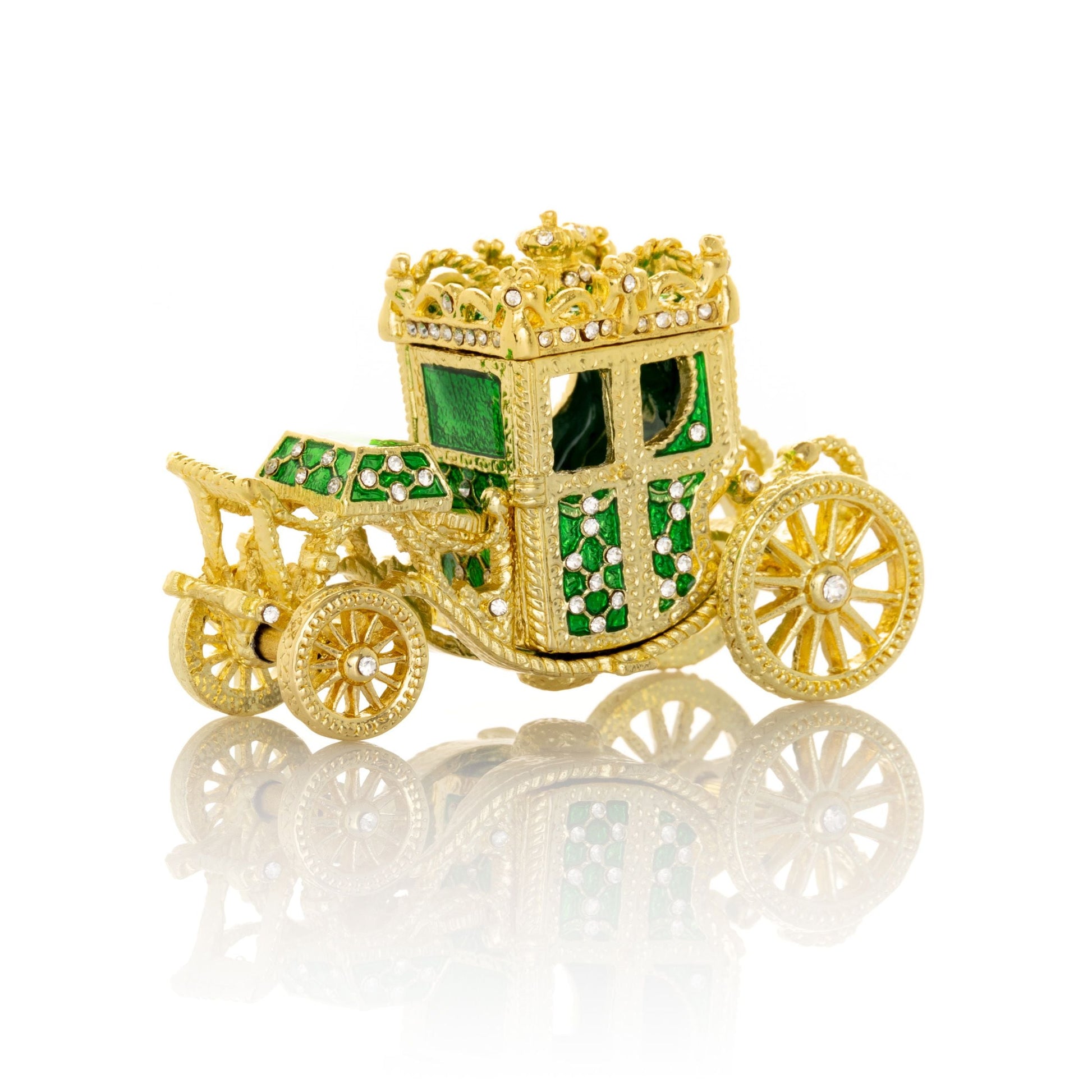 Keren Kopal Gold & Green Carriage