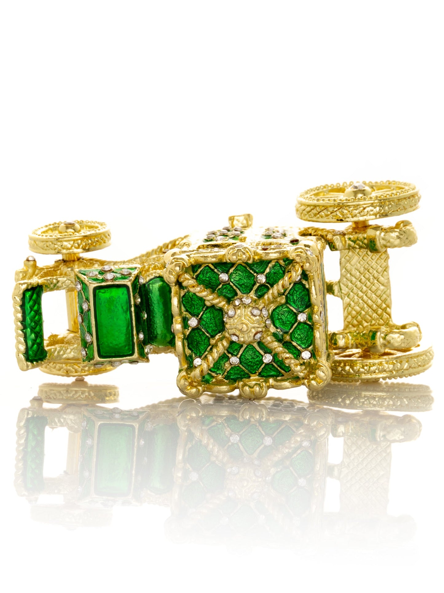 Keren Kopal Gold & Green Carriage