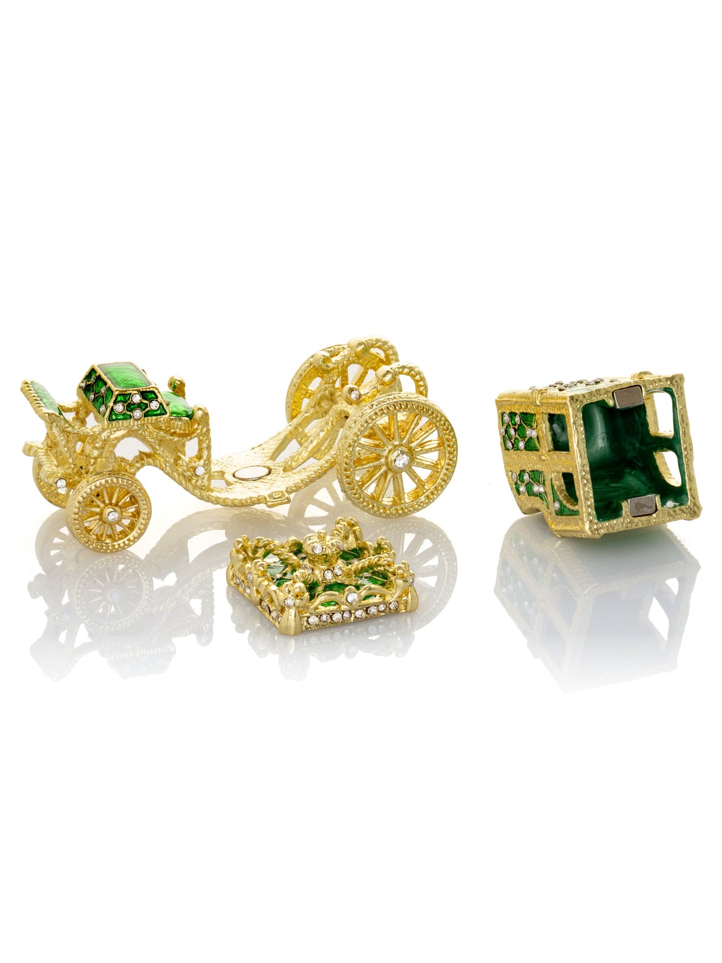 Keren Kopal Gold & Green Carriage