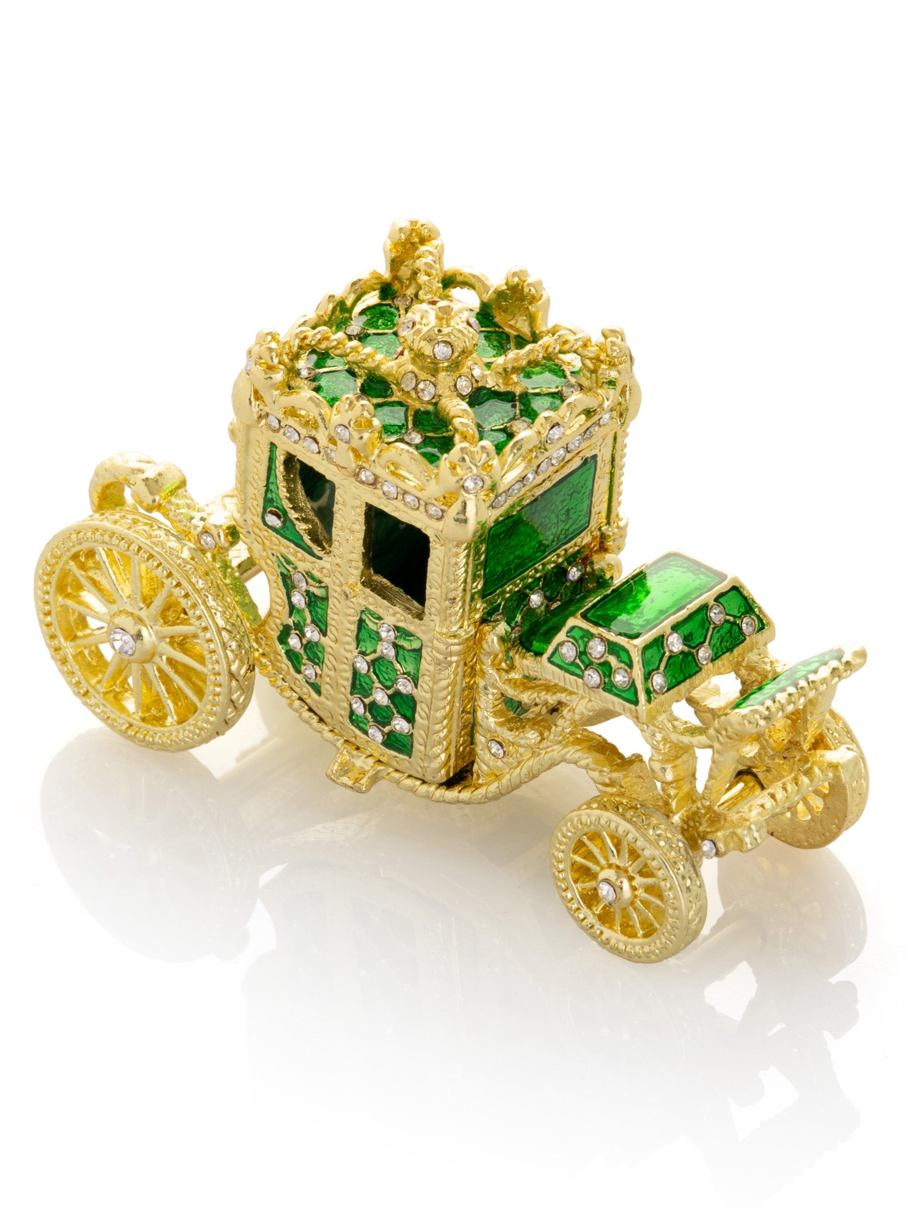 Keren Kopal Gold & Green Carriage