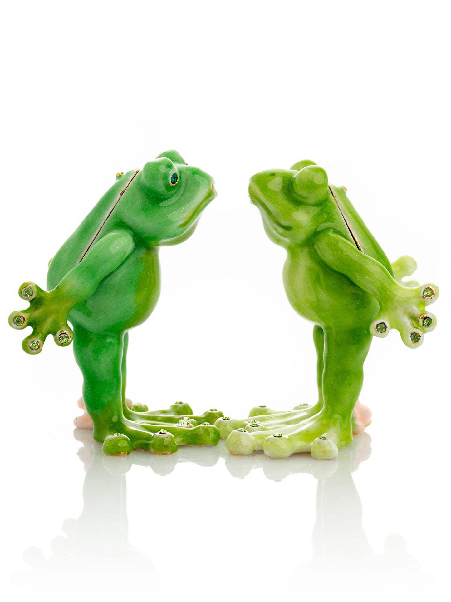 Kissing Frogs trinket box - Exquisite Decor