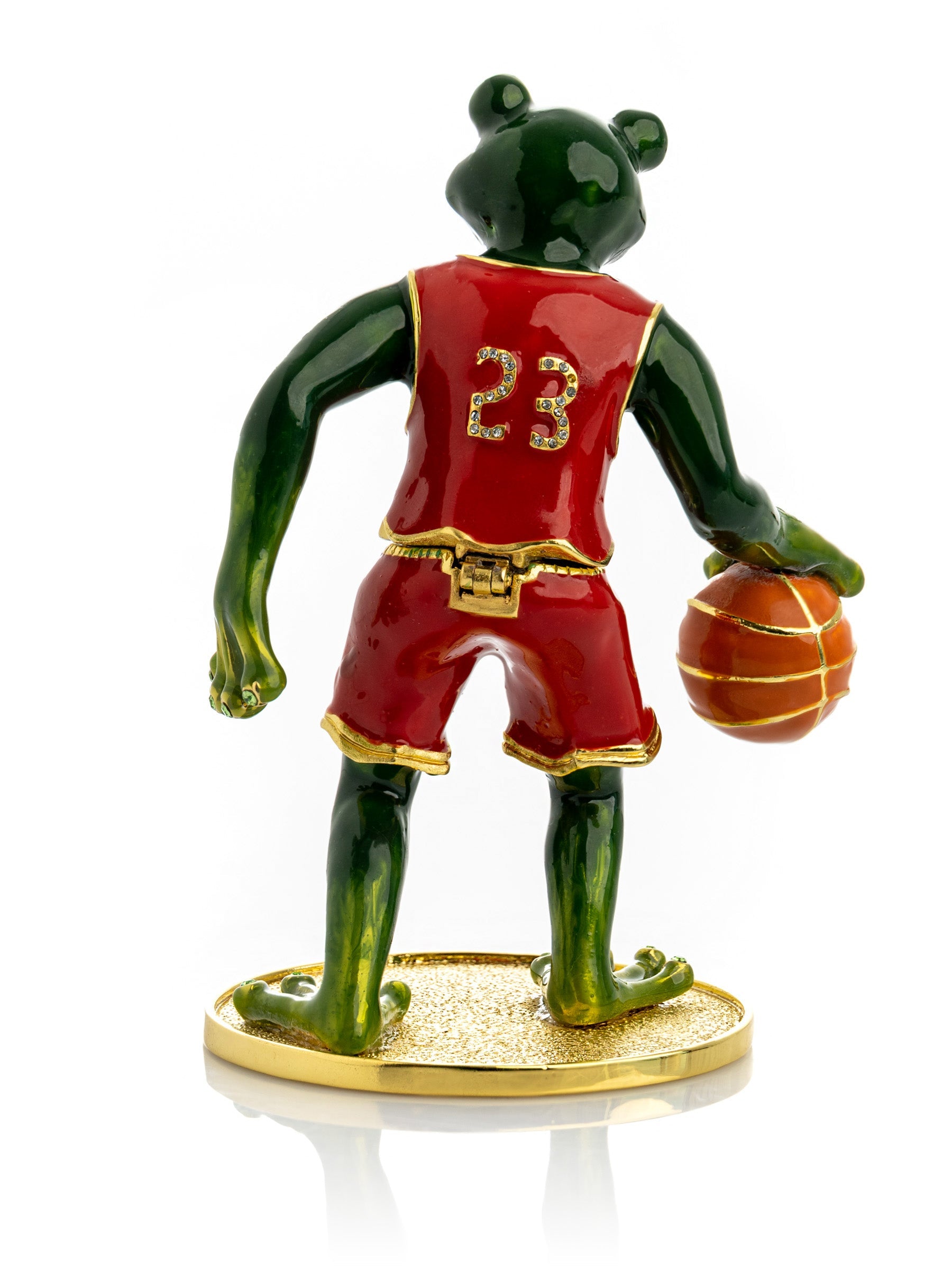 Keren Kopal Frog Playing Basketball
