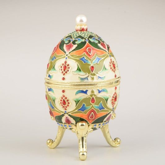 Colorful Russian Egg - Exquisite Decor