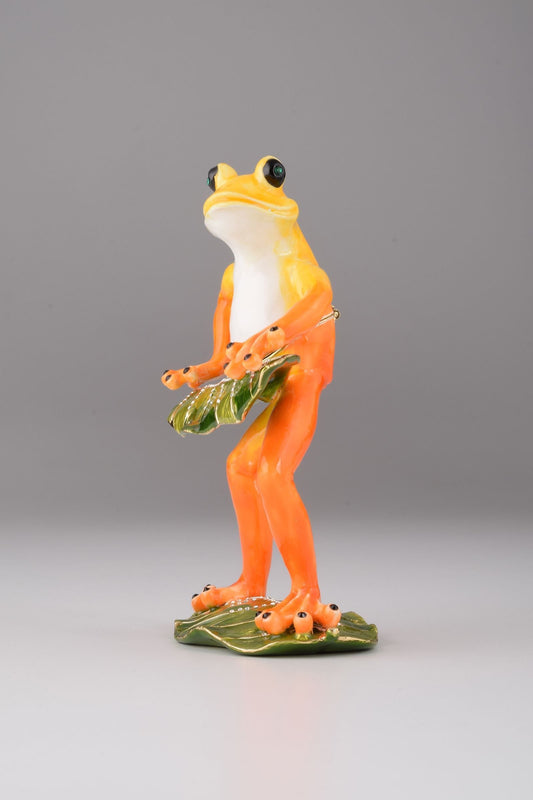Keren Kopal Frog Playing on Keyboards