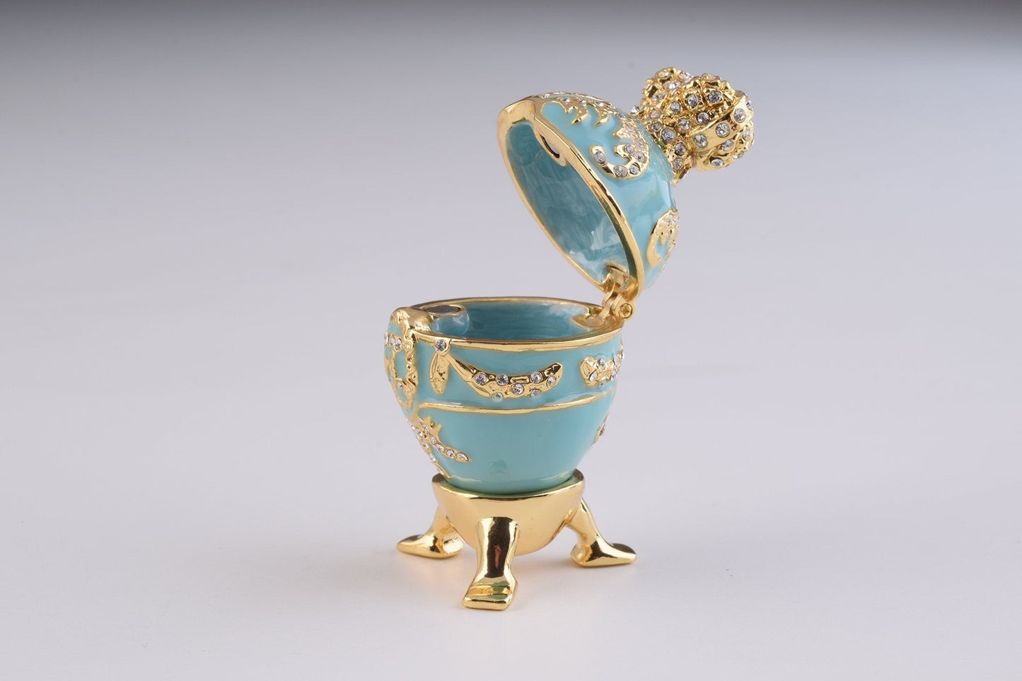 Keren Kopal Light Blue Faberge Egg