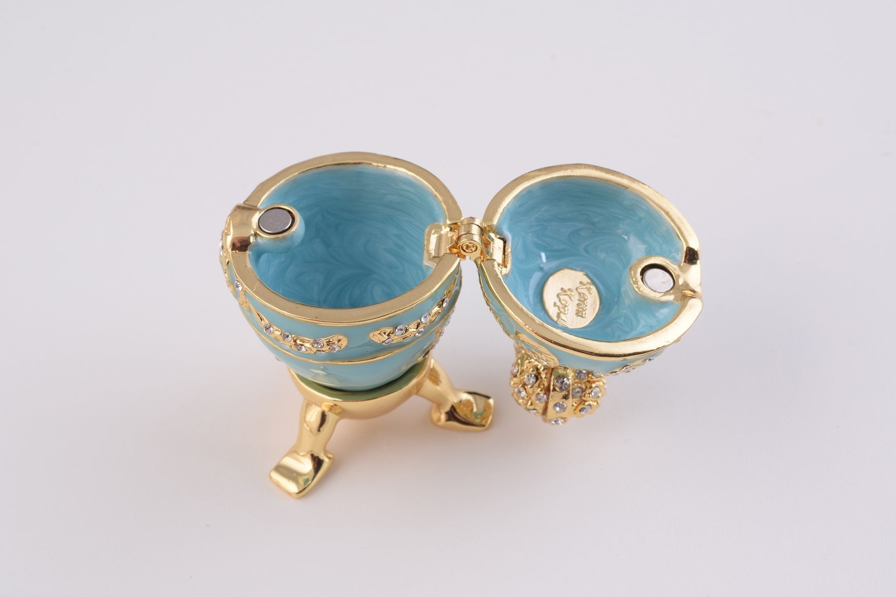 Keren Kopal Light Blue Faberge Egg