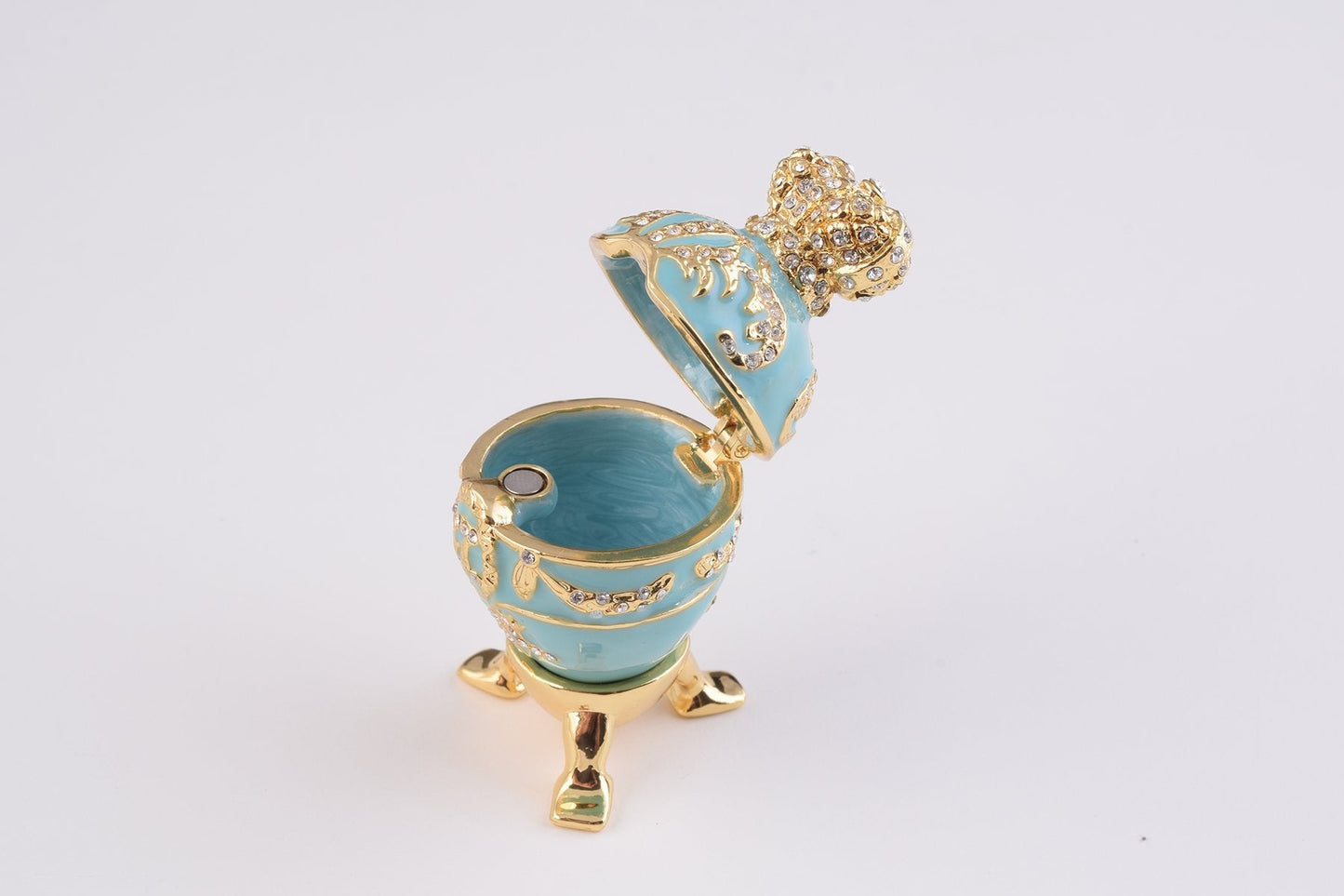 Keren Kopal Light Blue Faberge Egg