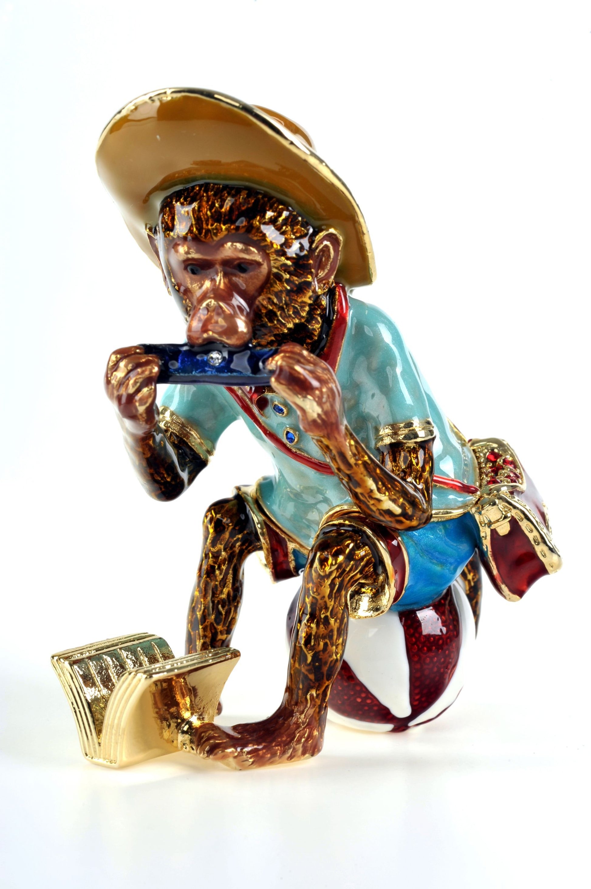 Keren Kopal Monkey Playing the Harmonica