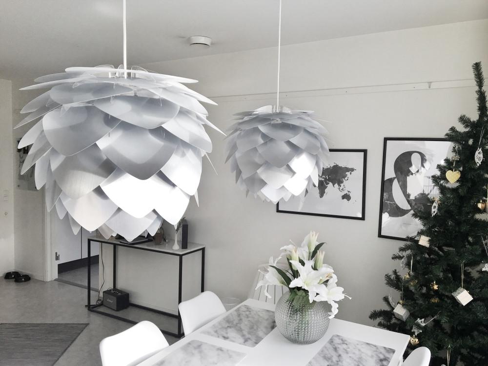 Vita Lighting | Large Silvia Silver Pendant Shade