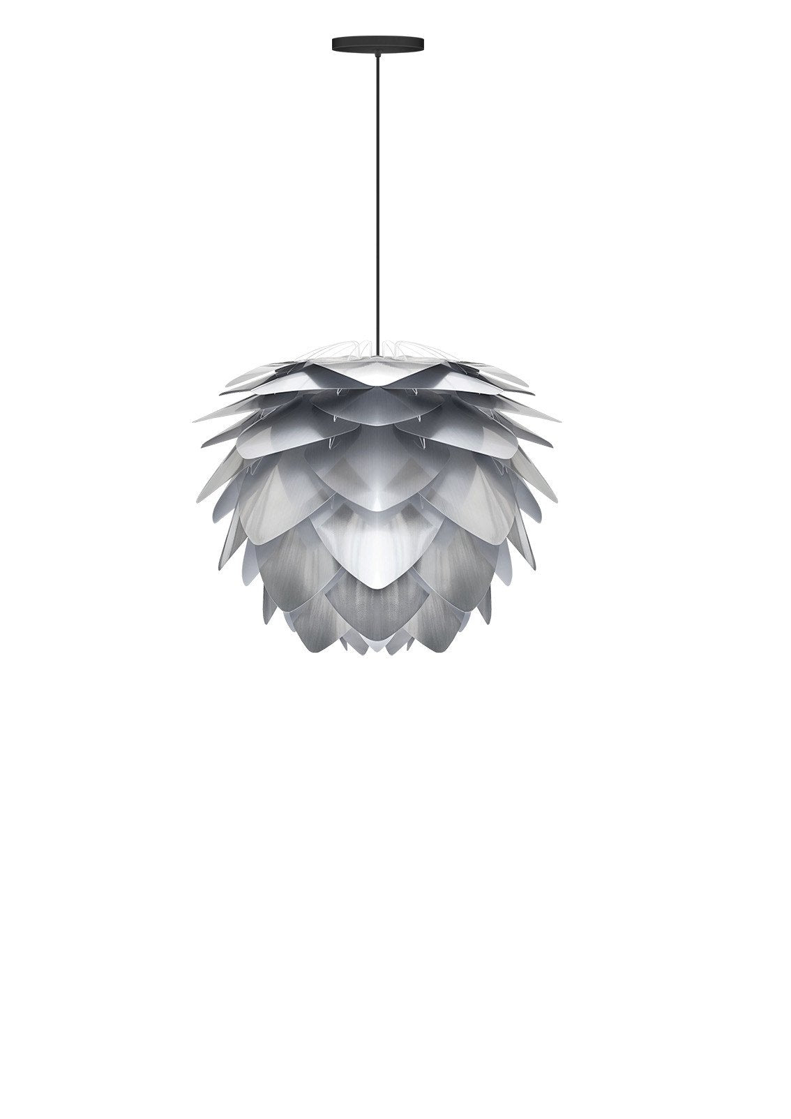 Vita Lighting | Large Silvia Silver Pendant Shade