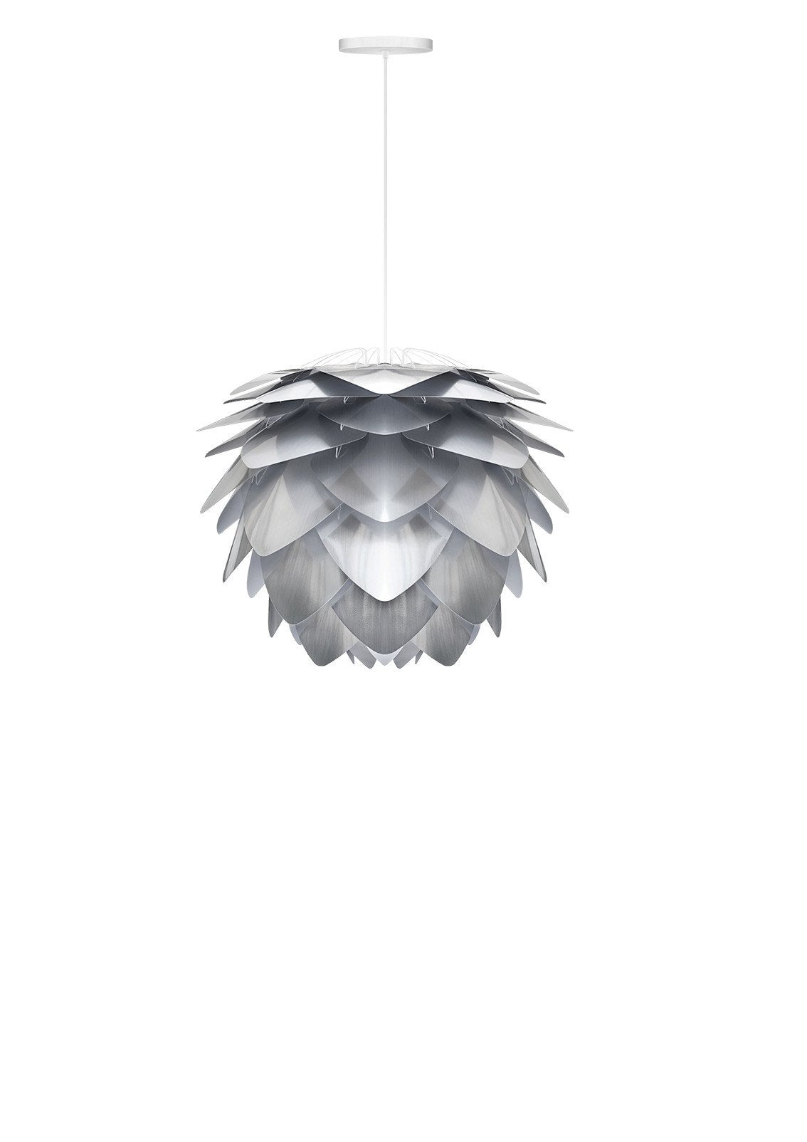 Vita Lighting | Large Silvia Silver Pendant Shade