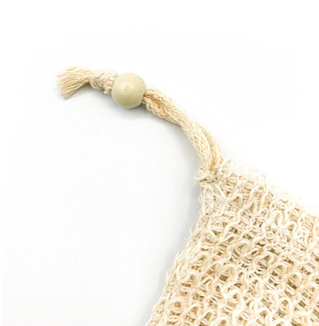 Natural Sisal Soap Pouch Saver