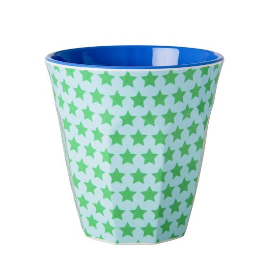 Rice DK | Two Tone Melamine Cup Star Print