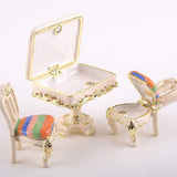 Table & Chairs Trinket Boxes