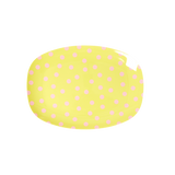 Rice DK Melamine Small Desert Rectangular Plates | Yellow Dottie