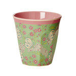 Rice Dk | כוס מלמין טו-טון הדפס פרחים ופרפרים | רייס