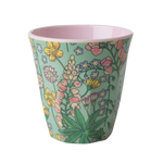 Rice DK | Melamine Cup Two Tone with Lupin Print
