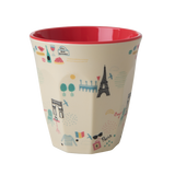 Rice DK | Melamine Cup Two Tone with Paris Print