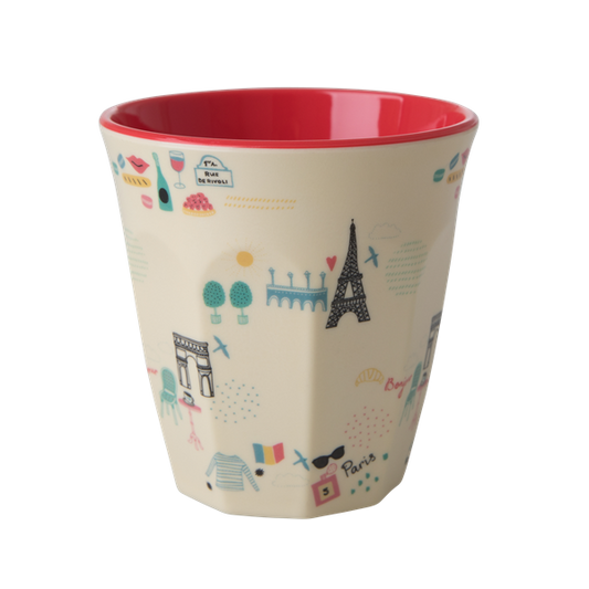 Rice DK | Melamine Cup Two Tone with Paris Print